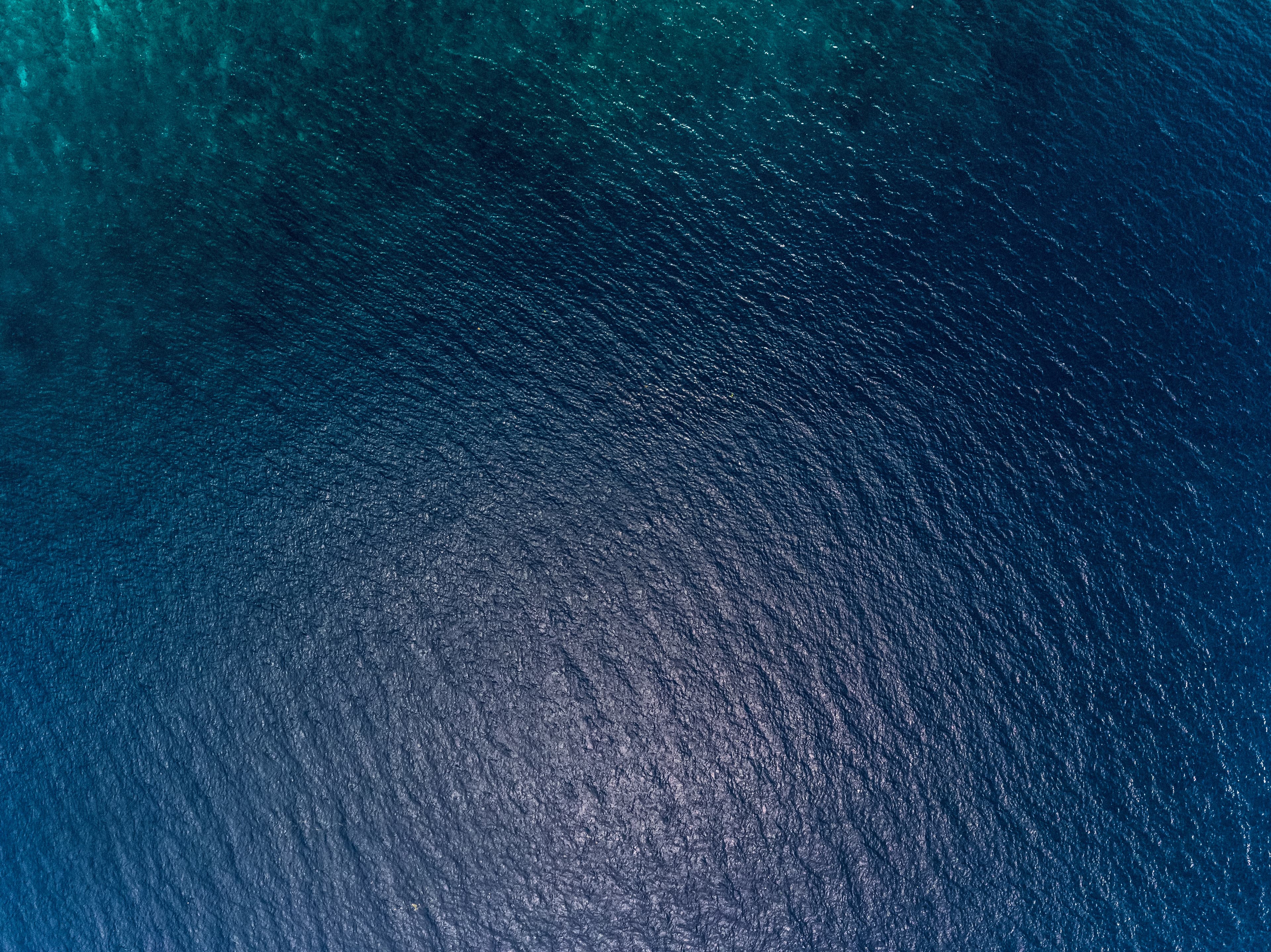 aerial ocean shot
